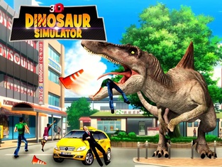 3D Dinosaur Simulator Dino Survival Hunting Games