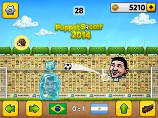 Puppet Soccer 2014 - Football championship in big head Marionette World