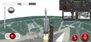 Space Rocket Launch & Landing