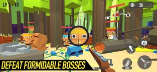 Block Shooting Hero - Gun Game