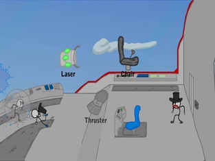Airship Invader:Stickman Game