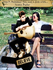 Aª Dating Justin Bieber edition free- photobooth with crowdstar for woman's day
