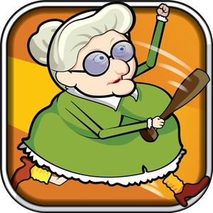 Angry Grandma Run Games:Crazy - The most fun games for the bad grandma in you!