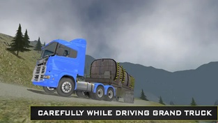 Off Road Cargo Heavy Trailer Truck Simulator 3D