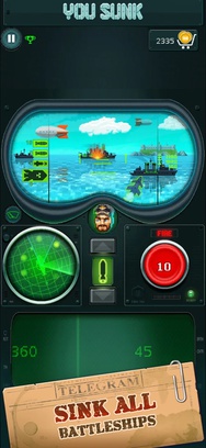 You Sunk: Submarine sea battle