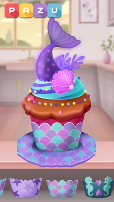 Cupcake maker cooking games