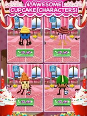 3D Cupcake Girly Girl Bakery Run Game FREE