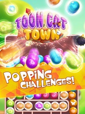 Toon Cat Town: Pop Crush Blast