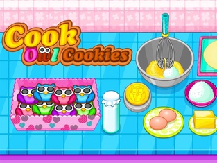 Cooking owl cookies