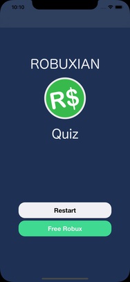 Robuxian Quiz For Robux Iphone Ipad Game Play Online At Chedot Com - free robux on ipad