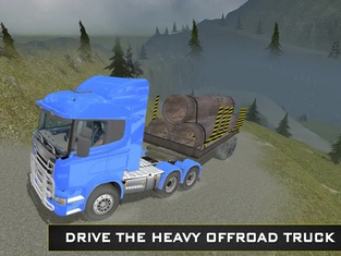 Off Road Cargo Heavy Trailer Truck Simulator 3D