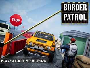 حرس الحدود شرطة محاكاة