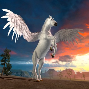 Clan of Pegasus - Flying Horse