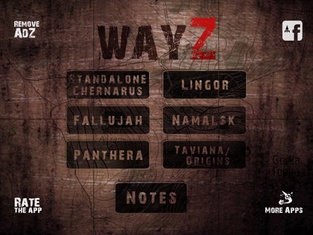 WayZ - Map for DayZ