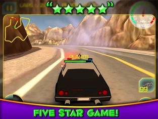 3D Police Car Race - Cop Racing Games