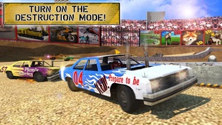 Mad Car Crash Racing Demolition Derby