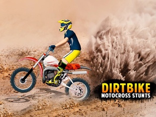 Dirt Bike Race Motocross Stunt