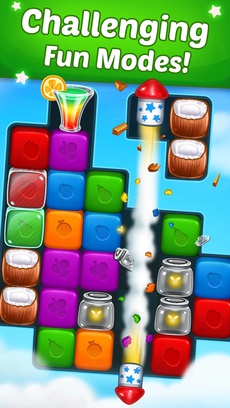 Fruit Cube Blast: Match 3 Game