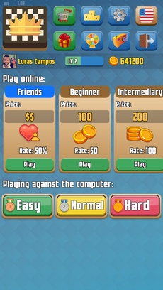 Checkers Online Multiplayer