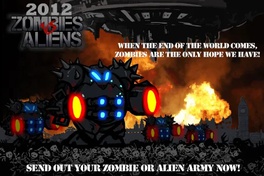 2012 Zombies vs Aliens Warfare