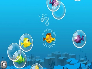 Toddler Puzzle: Fish & Bubbles