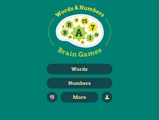 Brain Games : Words & Numbers