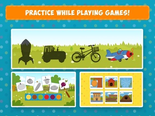 Blue Tractor: Game for Toddler