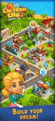 Cartoon City 2 - تلعب لعبة iPhone/iPad على الإنترنت على 