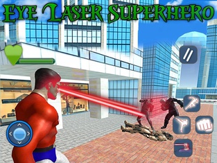 Eye Laser Superhero