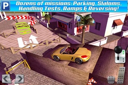 Classic Sports Car Parking Game Real Driving Test Run Racing