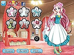 Flower Anime Princess