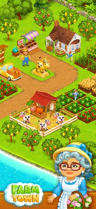 Farm Town: Happy farming Day