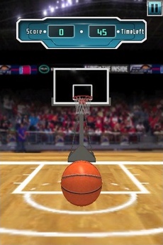 баскетбол съемки 3D - бесплатные баскетбольные игр