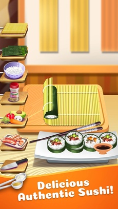 Sushi Food Maker Cooking Games