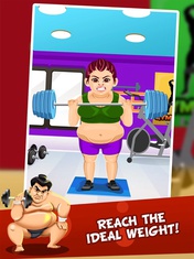 Gym Fit to Fat Race - real run jump-ing & wrestle boxing games for kids!