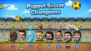 Puppet Soccer Champions - Football League of the big head Marionette stars and players