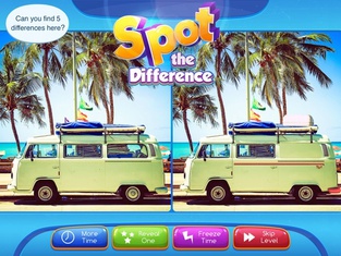 Spot The Difference! - What's the difference? A fun puzzle game for all the family