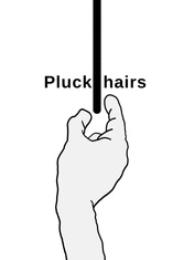 Pluck It: hairs and emotions