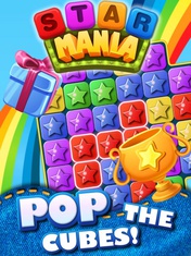 Star Mania Free - Block Crush Game