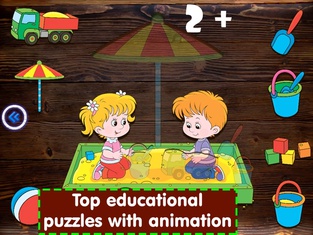 Learning Puzzle Games Kids & Toddlers free puzzles