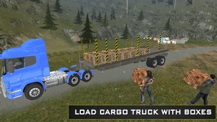 Off Road Cargo Heavy Trailer Truck Simulator 3D