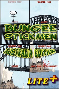 Bungee Stickmen - Australian Landmarks {LITE +}