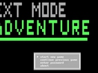 Text Mode Adventure