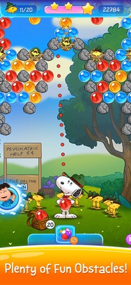 Snoopy Pop+ Blast the Bubbles