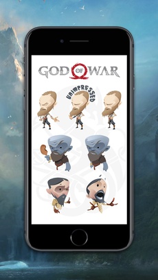God of War Stickers