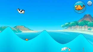 Racing Penguin: Slide and Fly!