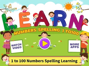 Learn Numbers Spelling 1-100