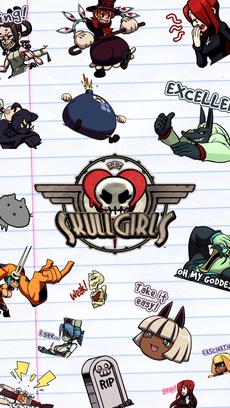 Skullgirls Stickers!