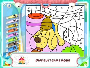 Color by Numbers - Dogs +