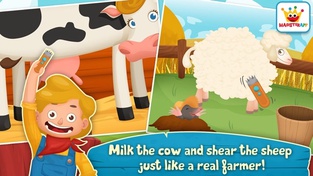 Dirty Farm: Animals & Games for toddlers and kids